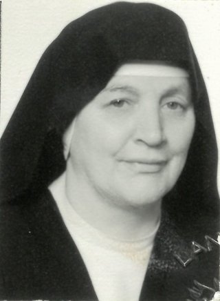 Theresia Tümmler in religious attire