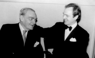 Guido baron de Colard avec son fils 1974