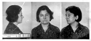 Erkennungsdienstliche Erfassung der Gestapo von Rosa Jochmann