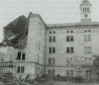 Монастырь сестер Святого Сердца в Зальцбурге 1945 год