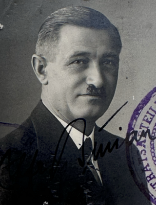 Photo d'Alfred Burian