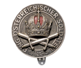 Photo of a badge of the Ring of Austrian Soldiers