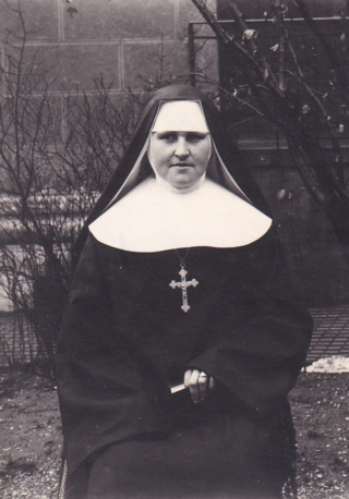 Sister M. Gabriele in her religious habit